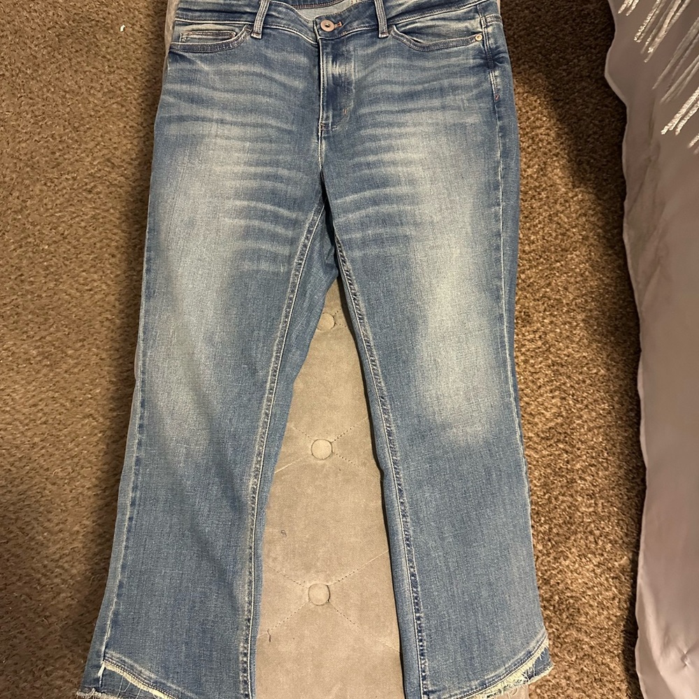 J Jill Denim fancy flare jeans